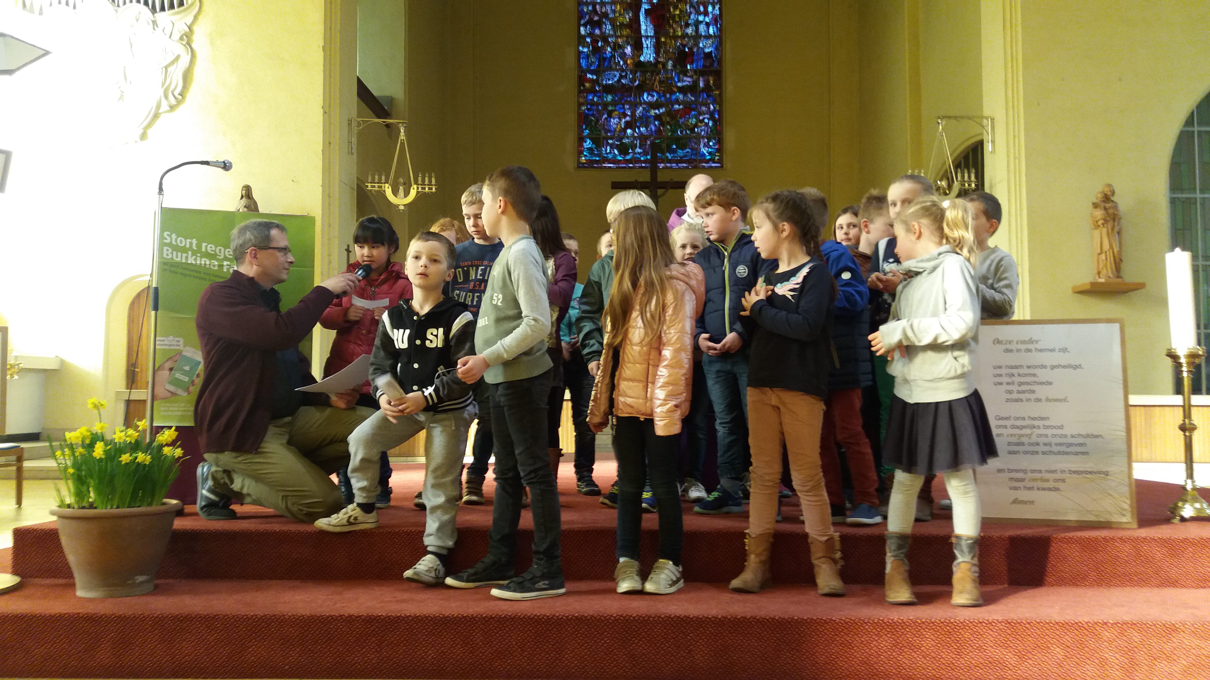 Ingroeiviering eerste communie St.-Jozefskerk