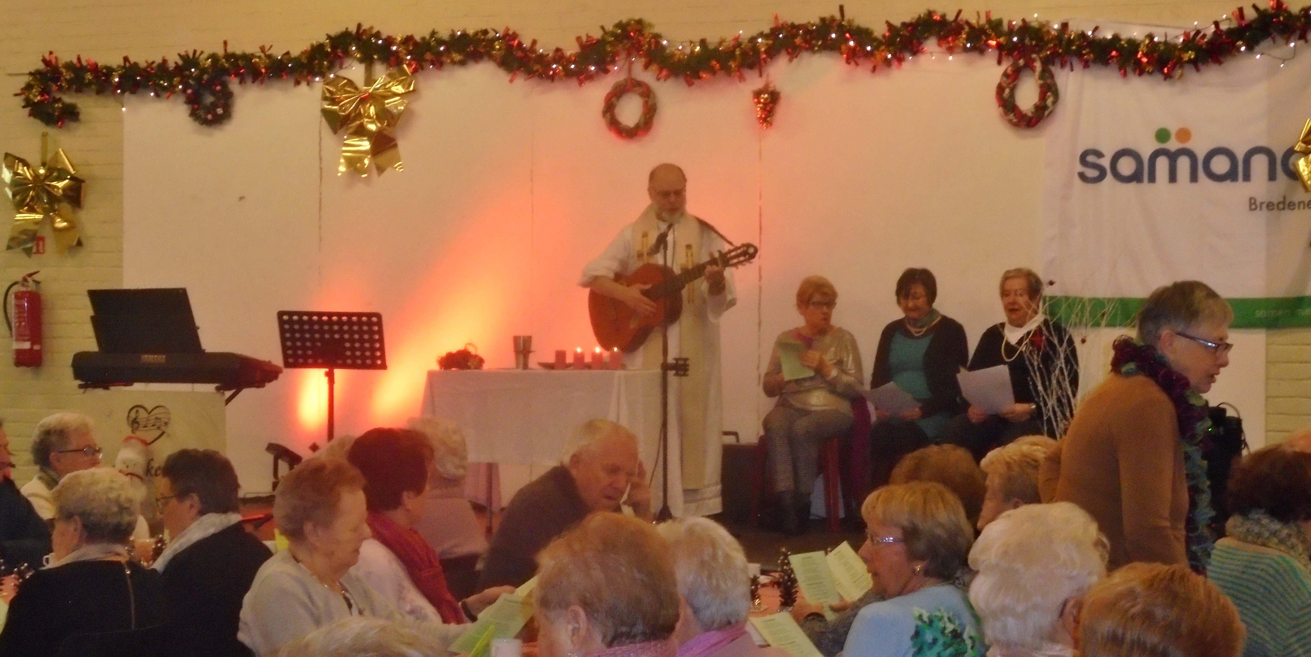 Samana Bredene viert Kerst