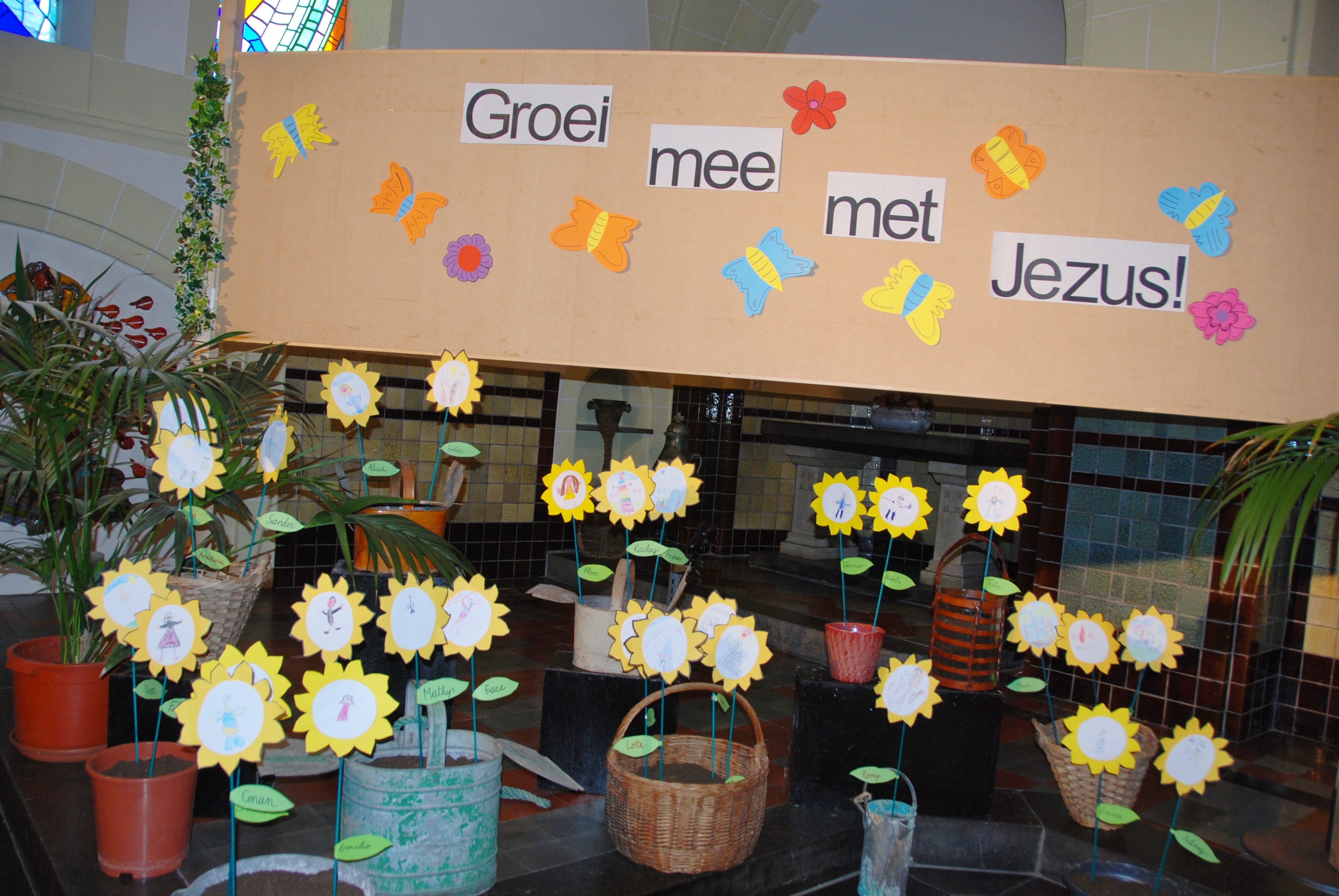 Eerste communievieringen in de federatie