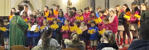 Chiro Nelle start nieuwjaarsfeest in de St.-Antoniuskerk