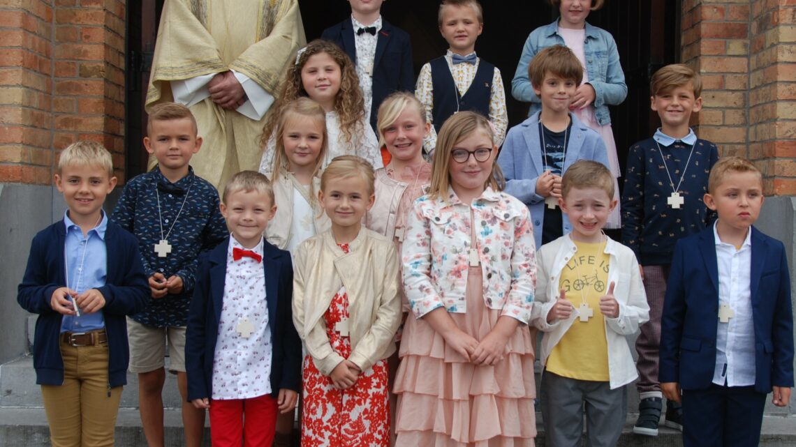 Eerste communie in St.-Antonius