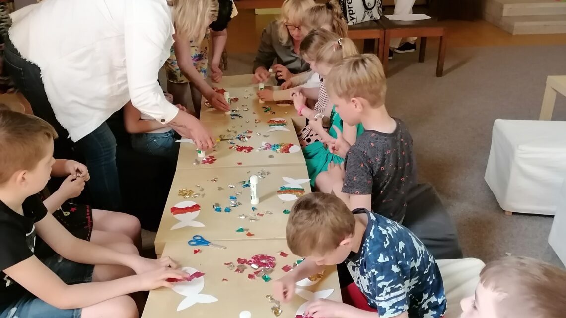 Creanamiddag eerste communicanten St.-Jozef