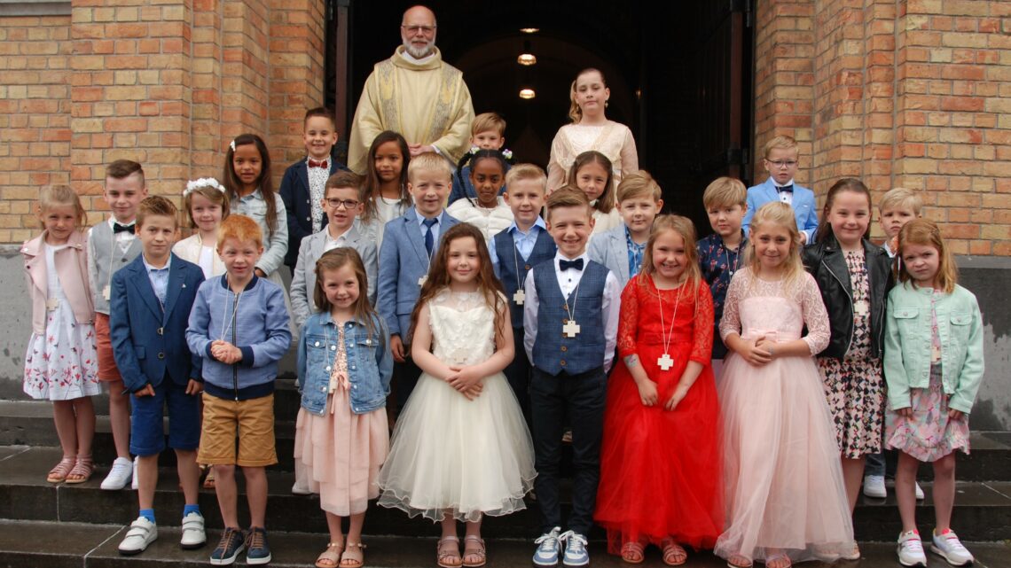 Eerste communie in St.-Antonius