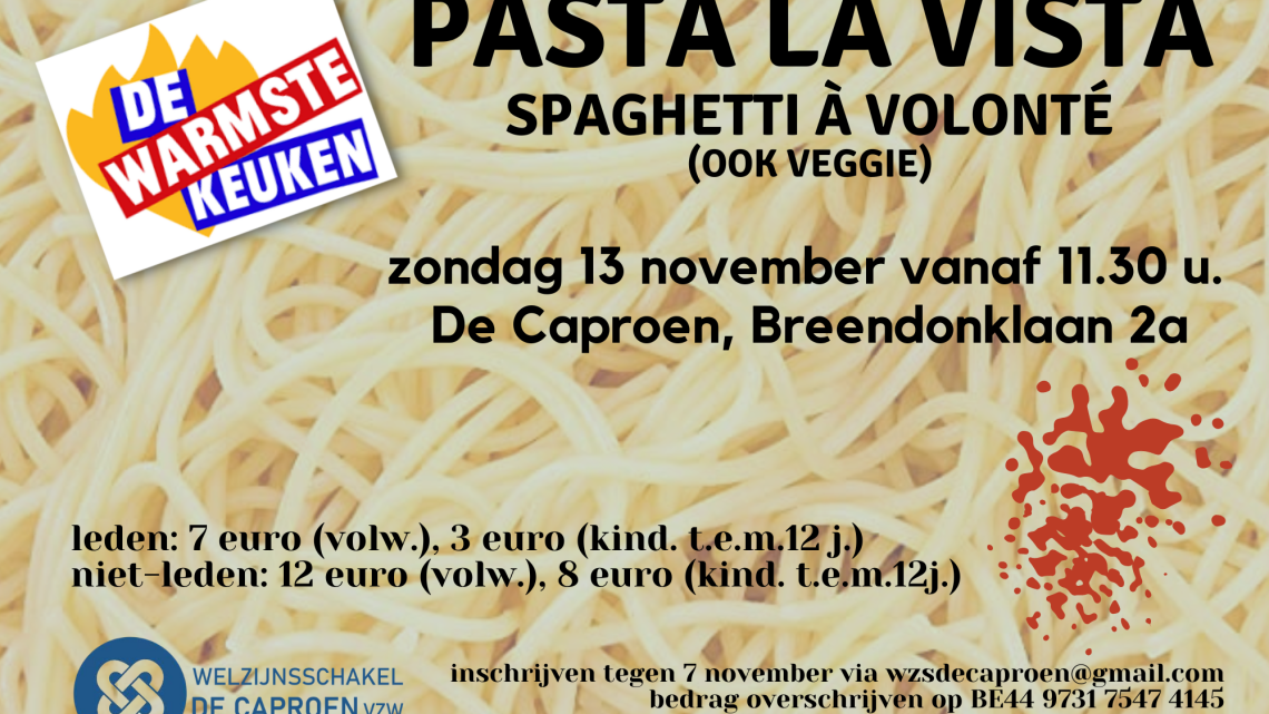 WZS De Caproen vlamt mee tegen kansarmoede!