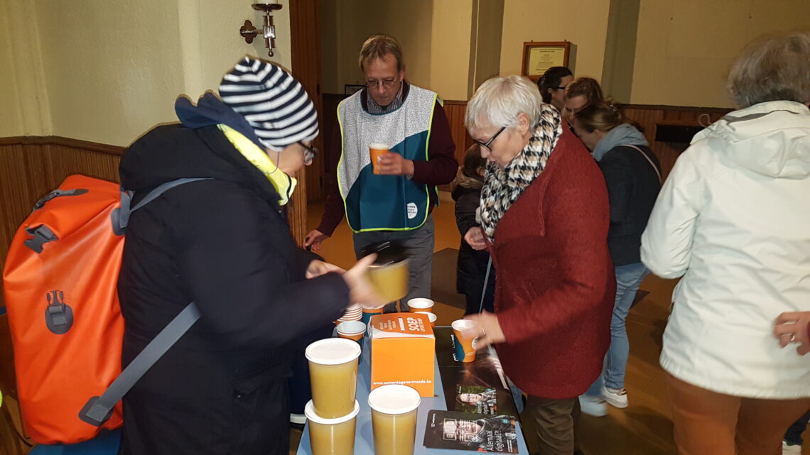 Soep op de stoep in onze kerken